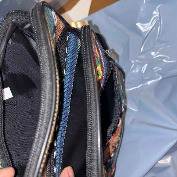 Multicolor Striped Women's Bag - Picture 4 of 5